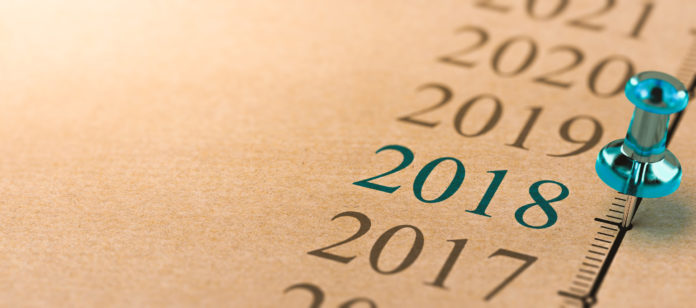 Year 2018, Two Thousand Eighteen on a timeline.
