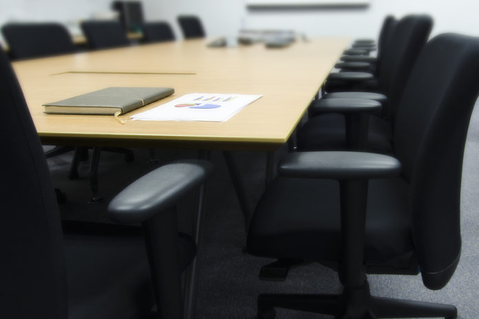 Business meeting room