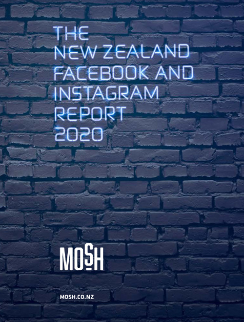 Download the full New Zealand social media report published by Mosh.