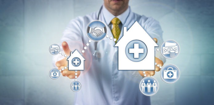 Doctor Offering Merger Of Small And Big Hospital
