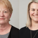 Karen Ward, Head of Claims, Cigna, and (right) Nicci Johnston, Head of Customer Care, Cigna.