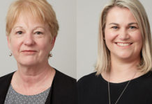 Karen Ward, Head of Claims, Cigna, and (right) Nicci Johnston, Head of Customer Care, Cigna.