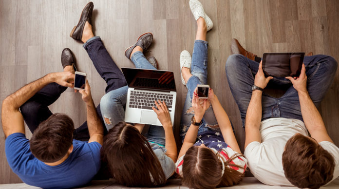Group of young people