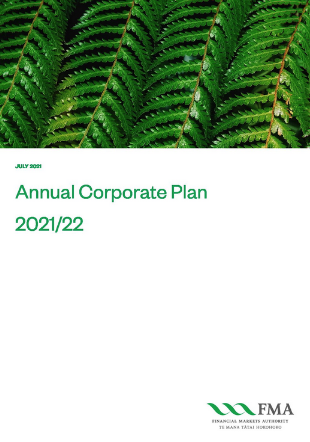 FMA annual plan 2021 to 2022
