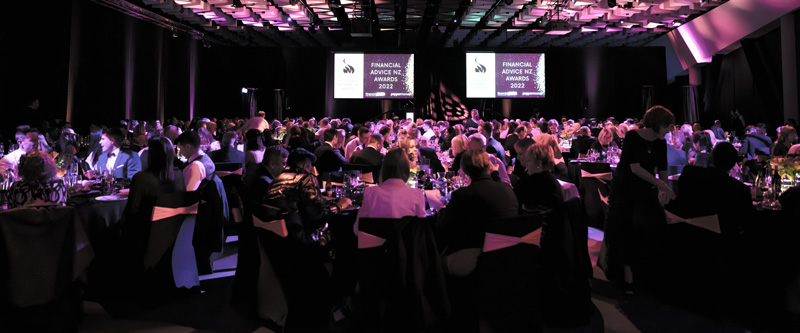 Gala diner and awards evening during the Ignite conference, Christchurch.